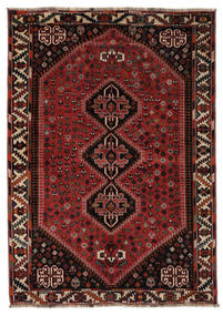  Shiraz Rug 175X255 Authentic
 Oriental Handknotted Black/Dark Brown (Wool, Persia/Iran)