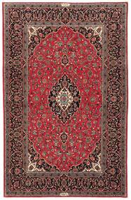  Keshan Rug 147X222 Authentic
 Oriental Handknotted Dark Brown/Black (Wool, Persia/Iran)