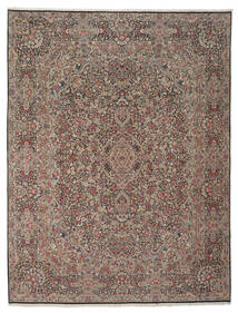  Kerman Rug 292X378 Authentic
 Oriental Handknotted Dark Brown/Dark Red Large (Wool, Persia/Iran)