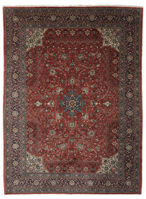 290X390 Sarouk Rug Oriental Black/Dark Red Large (Wool, Persia/Iran)