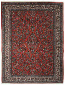  Sarouk Rug 302X397 Authentic
 Oriental Handknotted Black/Dark Brown Large (Wool, Persia/Iran)