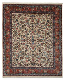  Kashmar Rug 250X305 Authentic
 Oriental Handknotted Black/Dark Brown Large (Wool, Persia/Iran)