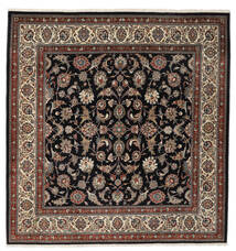  Sarouk Rug 245X252 Authentic
 Oriental Handknotted Square Black/Dark Brown (Wool, Persia/Iran)