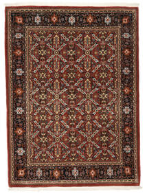  Qum Kork/Silk Rug 113X154 Authentic
 Oriental Handknotted Black/Dark Brown (Wool/Silk, Persia/Iran)