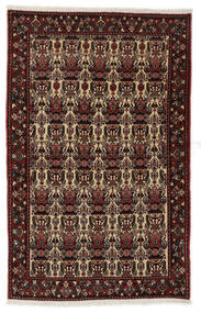  Abadeh Rug 97X153 Persian Wool Black/Brown Small 