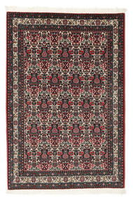  Abadeh Rug 104X150 Authentic
 Oriental Handknotted Black/White/Creme (Wool, Persia/Iran)
