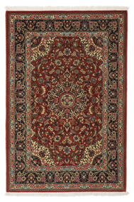  Qum Kork/Silk Rug 102X152 Authentic
 Oriental Handknotted Black/Dark Brown (Wool/Silk, Persia/Iran)