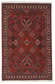  Meimeh Rug 110X168 Authentic
 Oriental Handknotted Black/Dark Red (Wool, Persia/Iran)