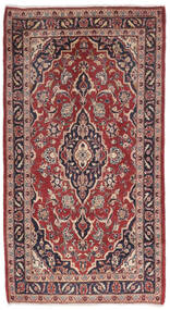  Keshan Rug 97X178 Authentic
 Oriental Handknotted Dark Brown/Black (Wool, Persia/Iran)