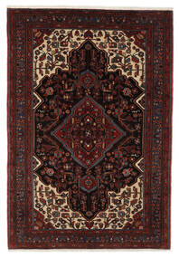 153X230 Nahavand Old Rug Oriental Black/Dark Red (Wool, Persia/Iran)