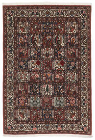  Bakhtiari Rug 100X149 Authentic
 Oriental Handknotted Black/Dark Brown (Wool, Persia/Iran)