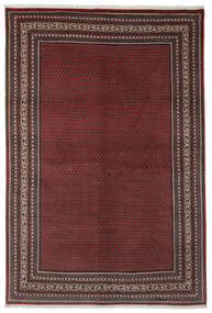  Sarouk Mir Rug 207X307 Authentic
 Oriental Handknotted Black/Dark Brown (Wool, Persia/Iran)