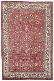  Sarouk Rug 204X310 Authentic
 Oriental Handknotted Dark Red/Dark Brown (Wool, Persia/Iran)