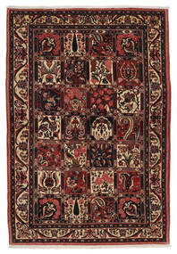  Bakhtiari Rug 145X215 Authentic
 Oriental Handknotted Black/Dark Brown (Wool, Persia/Iran)
