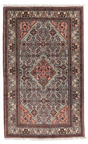  Asadabad Rug 128X208 Authentic
 Oriental Handknotted Black/Dark Brown (Wool, Persia/Iran)