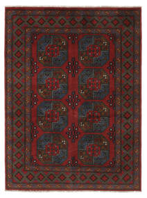  Afghan Rug 150X198 Authentic
 Oriental Handknotted Black/Beige (Wool, Afghanistan)