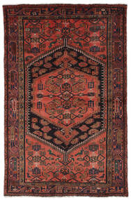  Zanjan Rug 130X209 Authentic Oriental Handknotted Black/Dark Brown (Wool, Persia/Iran)