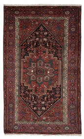  Persian Zanjan Rug 132X212 Black/Dark Red 