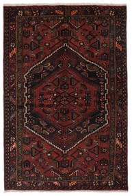  Zanjan Rug 130X196 Authentic
 Oriental Handknotted Black (Wool, Persia/Iran)