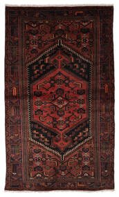  131X231 Zanjan Rug Black/Dark Red Persia/Iran 
