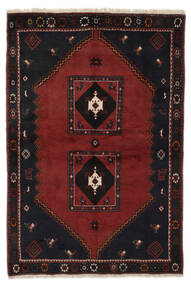  Kelardasht Rug 131X197 Authentic
 Oriental Handknotted Black/Beige (Wool, Persia/Iran)