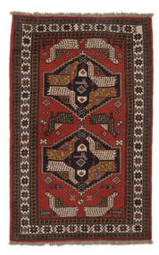  Gutchan Rug 117X186 Authentic
 Oriental Handknotted Black/Dark Brown (Wool, Persia/Iran)