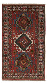  Gutchan Rug 114X200 Authentic
 Oriental Handknotted Black/Dark Brown (Wool, Persia/Iran)