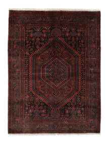  Zanjan Rug 155X208 Authentic
 Oriental Handknotted Black/White/Creme (Wool, Persia/Iran)
