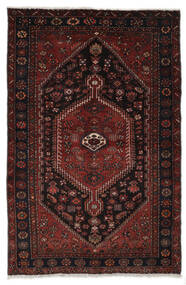  141X213 Zanjan Rug Rug Black/Dark Red Persia/Iran 