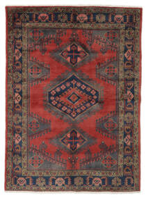  Wiss Rug 154X209 Authentic
 Oriental Handknotted Black/Dark Brown (Wool, Persia/Iran)