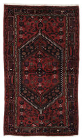  125X214 Zanjan Rug Rug Black/Dark Red Persia/Iran 