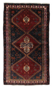  Persian Hamadan Rug 124X220 Black/Dark Red 