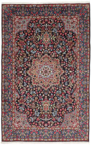  Kerman Rug 190X297 Authentic
 Oriental Handknotted Black/Dark Brown (Wool, Persia/Iran)