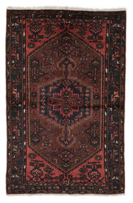 136X211 Zanjan Rug Rug Authentic
 Oriental Handknotted Black/Dark Red (Wool, Persia/Iran)
