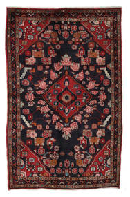  Arak Rug 132X213 Authentic
 Oriental Handknotted Black/Dark Brown (Wool, Persia/Iran)