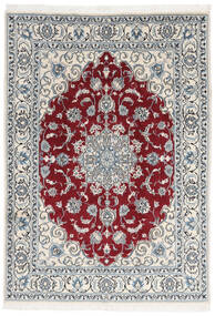  Nain Rug 170X240 Authentic
 Oriental Handknotted Dark Red/Black (Wool, Persia/Iran)