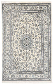  Nain Rug 195X305 Authentic
 Oriental Handknotted Dark Beige/Black (Wool, Persia/Iran)