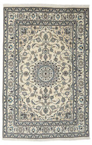  Nain Rug 192X295 Authentic
 Oriental Handknotted Dark Grey/Light Green (Wool, Persia/Iran)