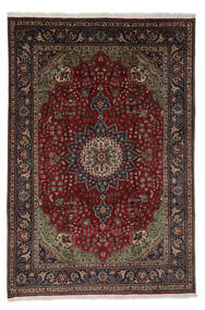  Tabriz Rug 209X307 Authentic
 Oriental Handknotted Black/Dark Brown (Wool, Persia/Iran)