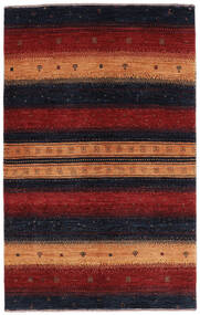  84X132 Striped Small Loribaft Fine Persia Rug Wool, 