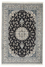  Nain Rug 162X238 Authentic
 Oriental Handknotted Black/Dark Grey (Wool, Persia/Iran)