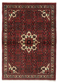  Hosseinabad Rug 103X144 Authentic
 Oriental Handknotted Black/Dark Brown (Wool, Persia/Iran)