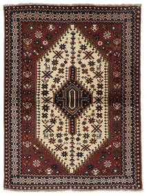  Shiraz Rug 115X150 Authentic
 Oriental Handknotted Black/Dark Brown (Wool, Persia/Iran)