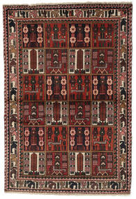  Bakhtiari Rug 107X158 Authentic
 Oriental Handknotted Black/Dark Brown (Wool, Persia/Iran)
