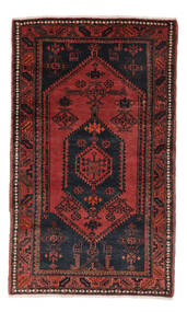  Hamadan Rug 105X180 Authentic
 Oriental Handknotted Black/Dark Brown (Wool, Persia/Iran)