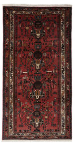  Afshar Rug 113X216 Authentic
 Oriental Handknotted Black/Dark Brown (Wool, Persia/Iran)