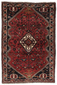  Shiraz Rug 110X163 Authentic
 Oriental Handknotted Black/Dark Brown (Wool, Persia/Iran)