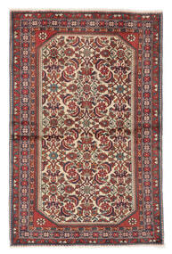  Rudbar Rug 107X164 Authentic Oriental Handknotted Dark Brown/Black (Wool, Persia/Iran)