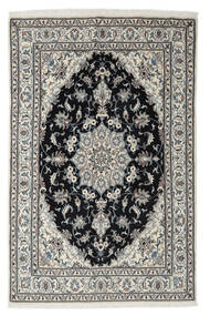  Nain Rug 168X257 Authentic
 Oriental Handknotted Black/White/Creme (Wool, Persia/Iran)