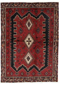  Afshar Rug 173X238 Authentic
 Oriental Handknotted Black/Dark Red (Wool, Persia/Iran)